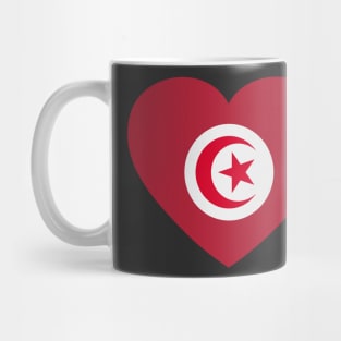 I Love Turkey // Heart-Shaped Turkish Flag Mug